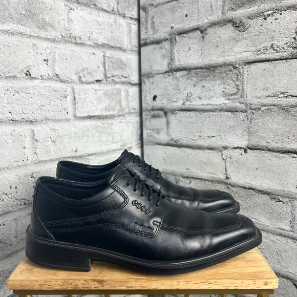 ECCO Barcellona Apron Toe Oxford Dress Shoes - Picture 2 of 8